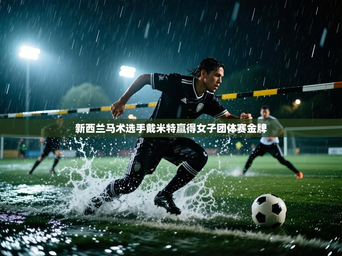 新西兰马术选手戴米特赢得女子团体赛金牌  第2张